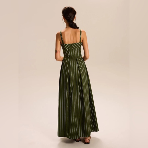 Commense Striped Maxi Dress - Picture 5 of 13